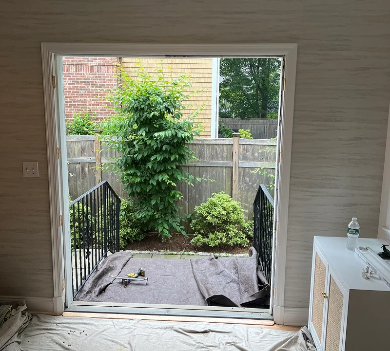 Floors protected on jobsite